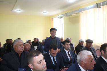 RİH başçısının Çeşməli kəndində  səyyar qəbulu keçirilib