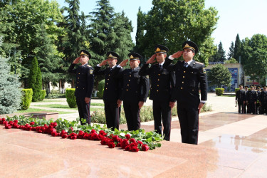 Tovuzda Azərbaycan Polisinin yaranmasının 108-ci ildönümü münasibətilə tədbir keçirilib