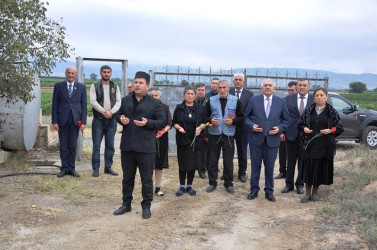 RİH başçısı şəhid ailələrini ziyarət edib