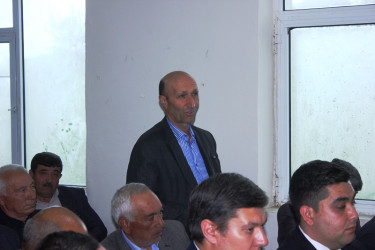RİH başçısı Kirən kəndində səyyar qəbul keçirib