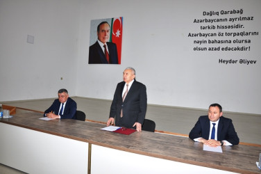 RİH başçısı Dondar Quşçu kəndində vətəndaşlarla səyyar qəbul-görüş keçirib   