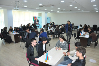 Tovuzda “Konstitusiya və Suverenlik İli”çərçivəsində “8 Noyabr Zəfər Günü”nə  həsr olunmuş “Nə? Harada? Nəzaman?” intellektual oyun keçirilib