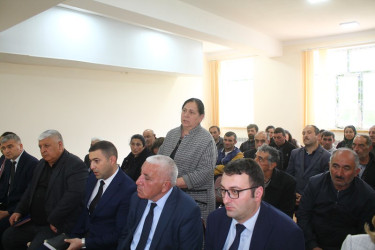 RİH başçısının Qəribli kəndində səyyar qəbulu keçirilib