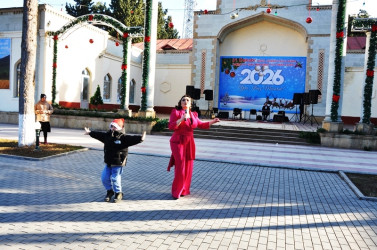 Tovuzda 31 dekabr - Dünya Azərbaycanlılarının Həmrəyliyi günü və Yeni il münasibətilə bayram konserti keçirilib.  
