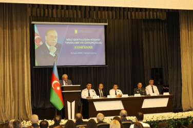 Tovuzda “Milli Qurtuluşun Hüquqi Təməlləri və Qanunçuluq” mövzusunda konfrans keçirilib