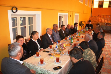 Tovuzda 27 sentyabr-Anım Günü ərəfəsində Şəhidlərə ehtiram ziyarəti davam edir