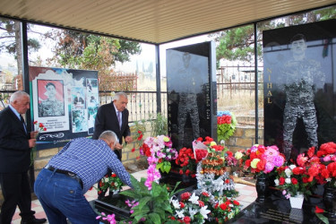Tovuzda 27 sentyabr-Anım Günü ərəfəsində Şəhidlərə ehtiram ziyarəti davam edir