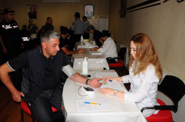 Tovuzda qanvermə aksiyası keçirilib