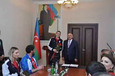 Tovuzda qadınlardan ibarət “Turan” voleybol klubunun Azərbaycan çempionluğu münasibətilə qarşılanma mərasimi keçirilib