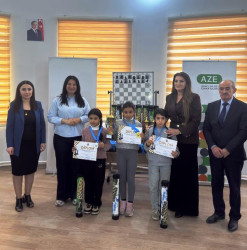 Tovuzda şahmatçı qızlar arasında Rapit Turniri keçirilib