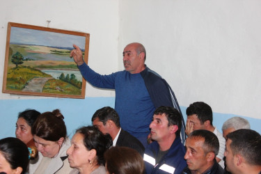 RİH başçısının Qədirli kəndində səyyar qəbulu keçirilib