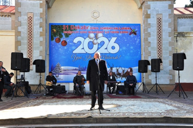 Tovuzda 31 dekabr - Dünya Azərbaycanlılarının Həmrəyliyi günü və Yeni il münasibətilə bayram konserti keçirilib.  