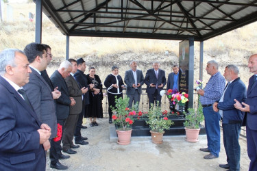 Tovuzda 27 sentyabr-Anım Günü ərəfəsində Şəhidlərə ehtiram ziyarəti davam edir