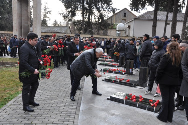 Tovuzda 20 Yanvar faciəsinin 35-ci ildönümü ilə əlaqədar şəhidlərimizin əziz xatirəsi anılmışdır   