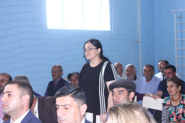 Tovuz Rayon İcra Hakimiyyətinin başçısı Qaradaş kəndində səyyar qəbul keçirib