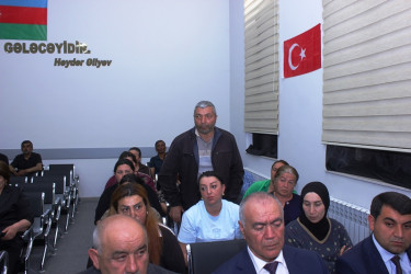 Tovuz Rayon İcra Hakimiyyətinin başçısı Aşağı Öysüzlü  kəndində səyyar qəbul keçirib