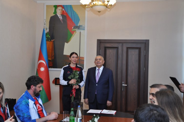 Tovuzda qadınlardan ibarət “Turan” voleybol klubunun Azərbaycan çempionluğu münasibətilə qarşılanma mərasimi keçirilib