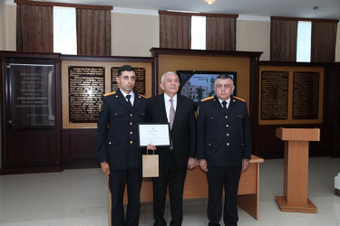 Tovuzda Azərbaycan Polisinin yaranmasının 108-ci ildönümü münasibətilə tədbir keçirilib