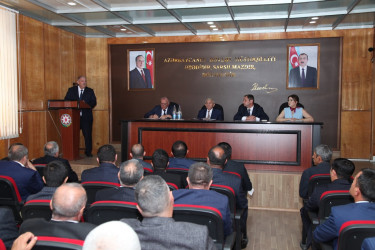 Tovuz Rayon İcra Hakimiyyəti başçısı yanında Şura iclası keçirildi