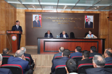 Tovuz Rayon İcra Hakimiyyəti başçısı yanında Şura iclası keçirildi