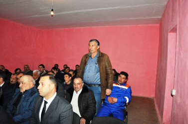 RİH başçısının Çatax kəndində səyyar qəbul-görüşü keçirilib