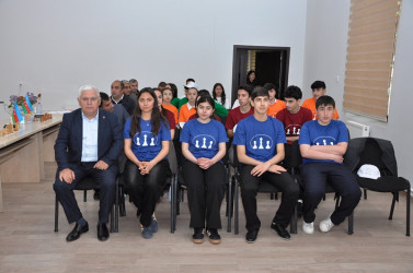Tovuzda “Zəkaların Mübarizəsi Olimpiadası” çərçivəsində şahmat üzrə komanda yarışı keçirilib