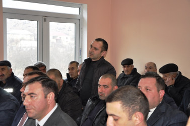 RİH başçısının Yanıqlı kəndində növbəti səyyar qəbulu keçirilib
