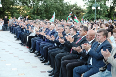 Tovuzda 15 İyun Milli Qurtuluş Gününə həsr olunmuş bayram konserti keçirilib
