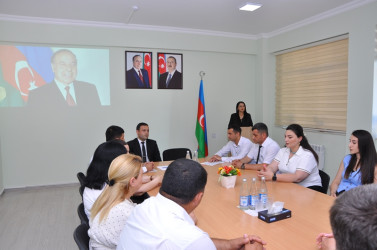 Tovuzda “Heydər Əliyev – Müstəqil Azərbaycan Konstitusiyasının müəllifidir” mövzusunda tədbir keçirildi