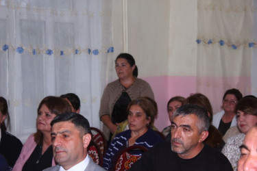 RİH başçısı Dönük Qırıqlı kəndində səyyar qəbul keçirib