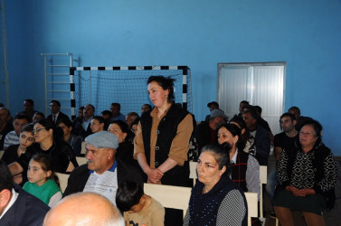 RİH başçısının Qaradaş kəndində səyyar qəbulu keçirilib