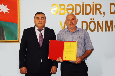 Tovuzda “Su təsərrüfatı və meliorasiya işçiləri günü” qeyd edilib