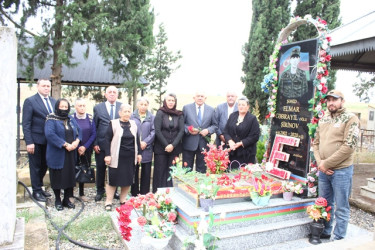 İcra başçısının anım günü münasibəti ilə şəhid məzarlarını ziyarəti davam edir