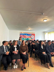 Tovuzda narkotiklərə, məişət zorakılığına və kibercinayətkarlığa qarşı mübarizəyə həsr olunmuş tədbir keçirilib   