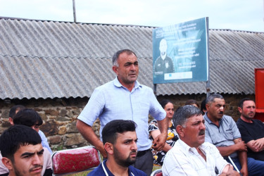 RİH başçısı rayonun ucqar dağ kəndi Qaralarda səyyar vətəndaş qəbulu keçirib