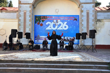 Tovuzda 31 dekabr - Dünya Azərbaycanlılarının Həmrəyliyi günü və Yeni il münasibətilə bayram konserti keçirilib.  
