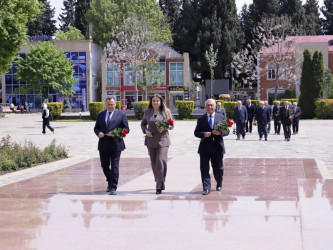 Tovuzda Ümummilli Lider Heydər Əliyevin anadan olmasının 103-cü ildönümünə həsr olunmuş konfrans keçirilib