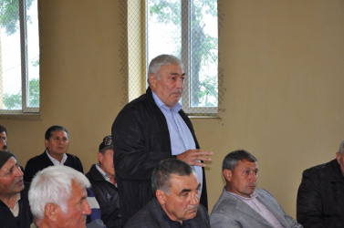 RİH başçısının Sarıtala kəndində səyyar qəbulu keçirilib