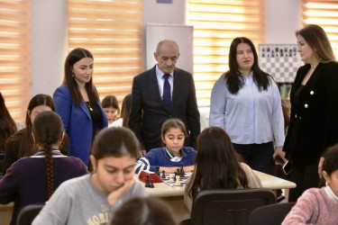 Tovuzda şahmatçı qızlar arasında Rapit Turniri keçirilib