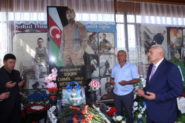 Tovuz Rayon İcra Hakimiyyəti başçısının “27 Sentyabr – Anım Günü” ərəfəsində Vətən müharibəsi şəhidlərinin məzarlarını ziyarəti davam edir.