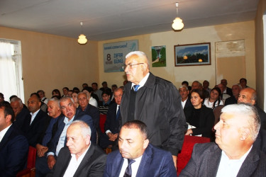 İcra başçısının səyyar qəbulu Əyyublu kəndində keçirilib