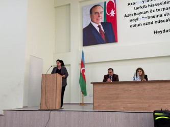 Tovuzda “Multikultural dəyərlər və dini memarlıq: Azərbaycan nümunəsi” mövzusunda tədbir keçirilib