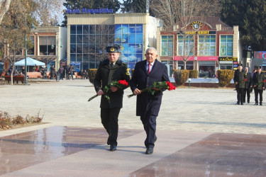 Tovuzda Səfərbərlik və Hərbi Xidmətə Çağırış üzrə Dövlət Xidmətinin yaradılmasının 13-cü ili  qeyd edilib